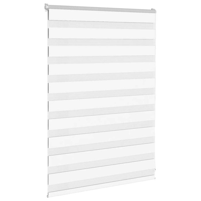 Jaluzea tip zebra alb lățime țesătură 110,9 cm poliester - WALTI WALTI