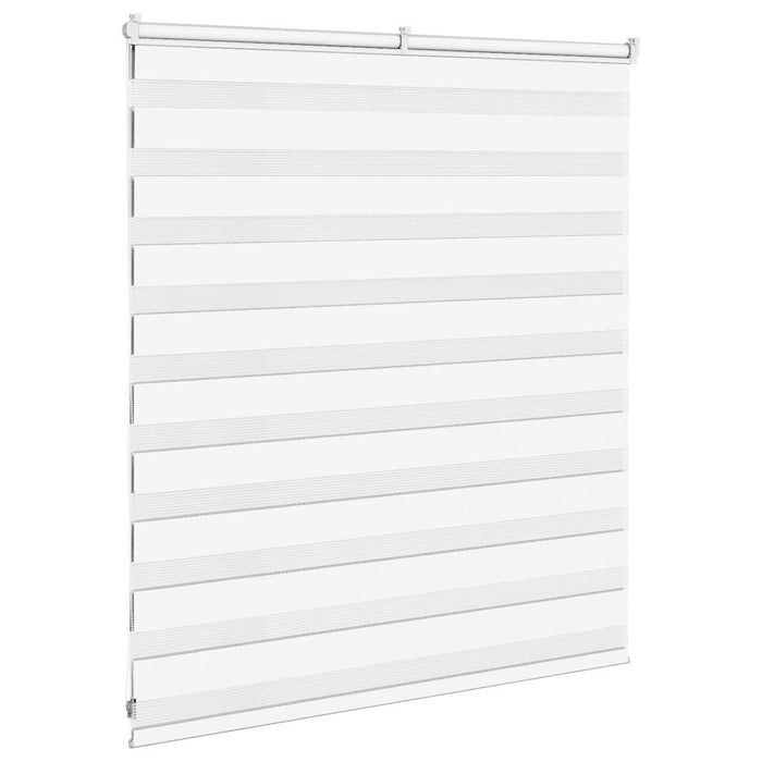 Jaluzea tip zebra alb lățime țesătură 115,9 cm poliester - WALTI WALTI