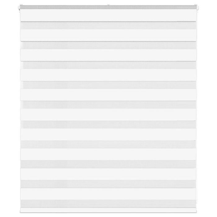 Jaluzea tip zebra alb lățime țesătură 120,9 cm poliester - WALTI WALTI