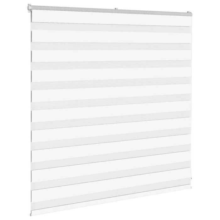 Jaluzea tip zebra alb lățime țesătură 145,9 cm poliester - WALTI WALTI
