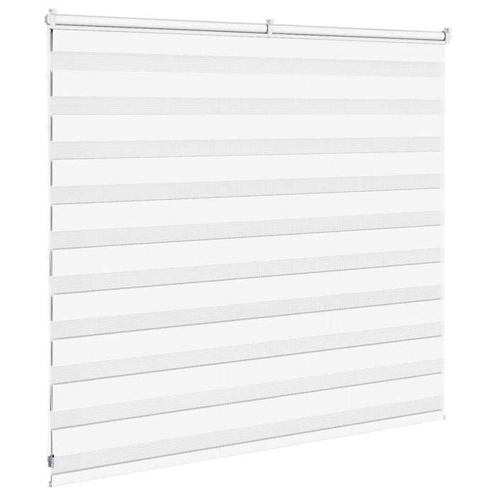 Jaluzea tip zebra alb lățime țesătură 155,9 cm poliester - WALTI WALTI