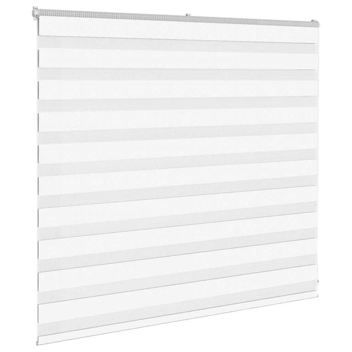 Jaluzea tip zebra alb lățime țesătură 160,9 cm poliester - WALTI WALTI