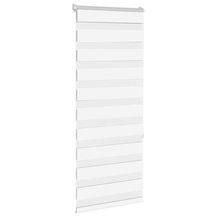 Jaluzea tip zebra alb lățime țesătură 50,9 cm poliester - WALTI WALTI