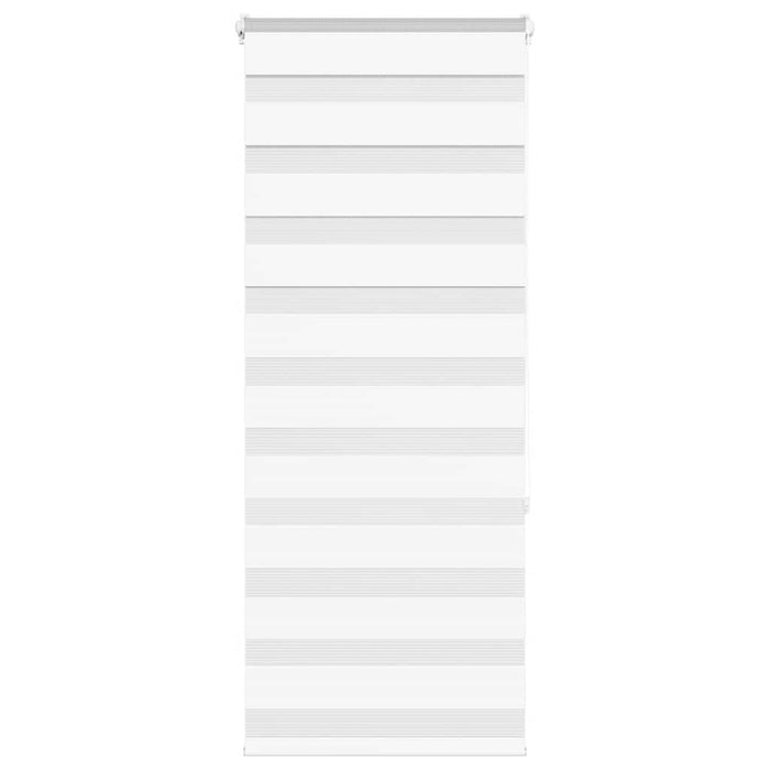 Jaluzea tip zebra alb lățime țesătură 55,9 cm poliester - WALTI WALTI