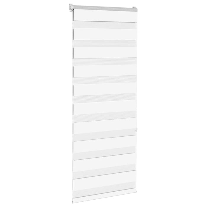 Jaluzea tip zebra alb lățime țesătură 60,9 cm poliester - WALTI WALTI