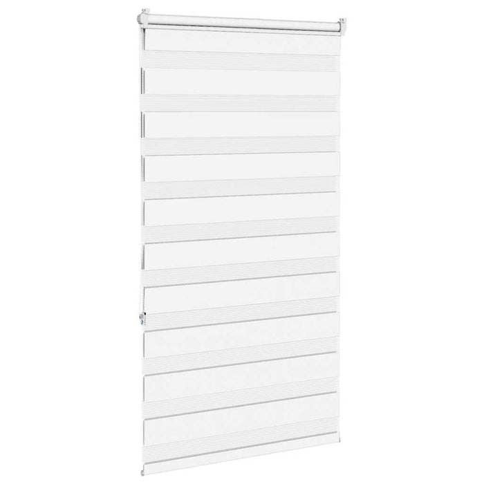 Jaluzea tip zebra alb lățime țesătură 80,9 cm poliester - WALTI WALTI