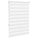 Jaluzea tip zebra alb lățime țesătură 100,9 cm poliester - WALTI WALTI