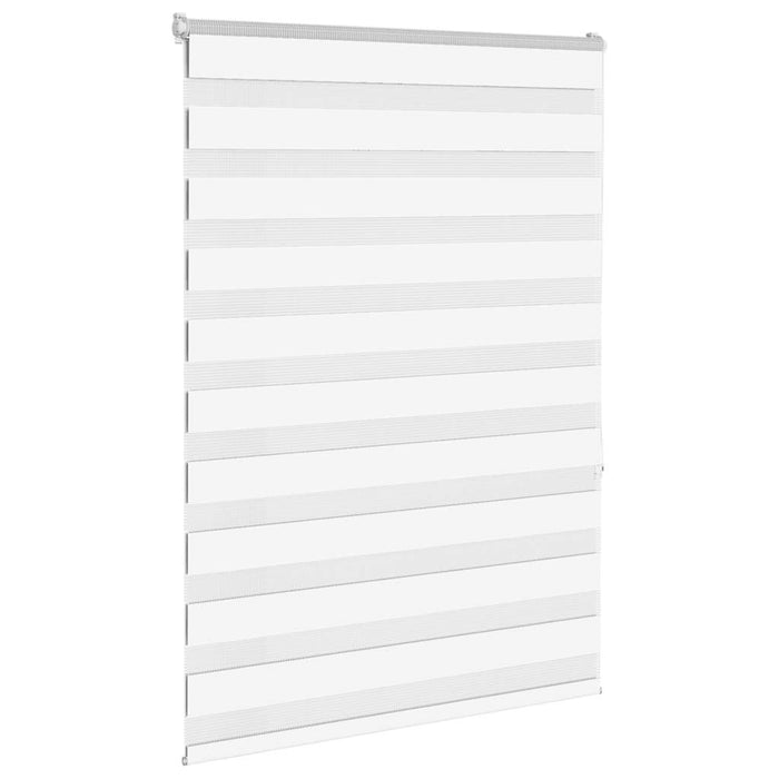 Jaluzea tip zebra alb lățime țesătură 110,9 cm poliester - WALTI WALTI