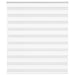 Jaluzea tip zebra alb lățime țesătură 120,9 cm poliester - WALTI WALTI