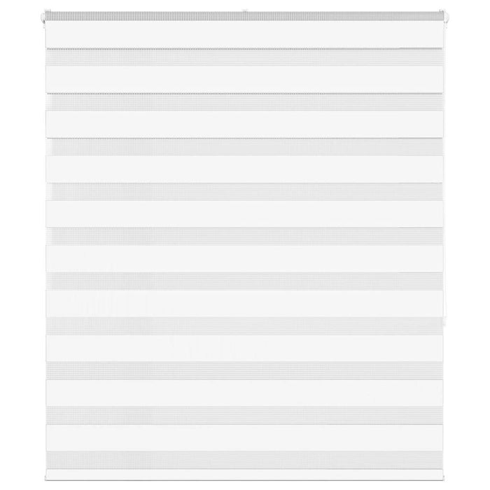 Jaluzea tip zebra alb lățime țesătură 125,9 cm poliester - WALTI WALTI
