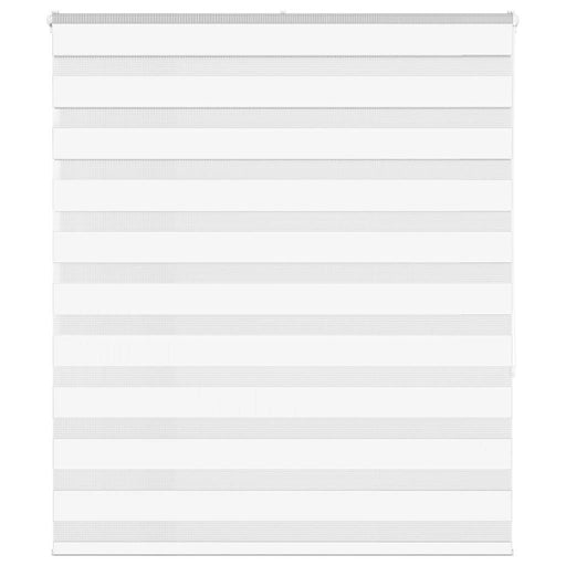 Jaluzea tip zebra alb lățime țesătură 130,9 cm poliester - WALTI WALTI