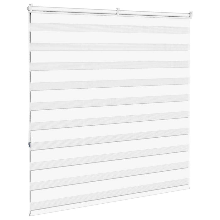 Jaluzea tip zebra alb lățime țesătură 140,9 cm poliester - WALTI WALTI