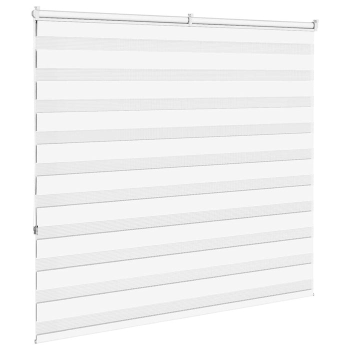 Jaluzea tip zebra alb lățime țesătură 155,9 cm poliester - WALTI WALTI