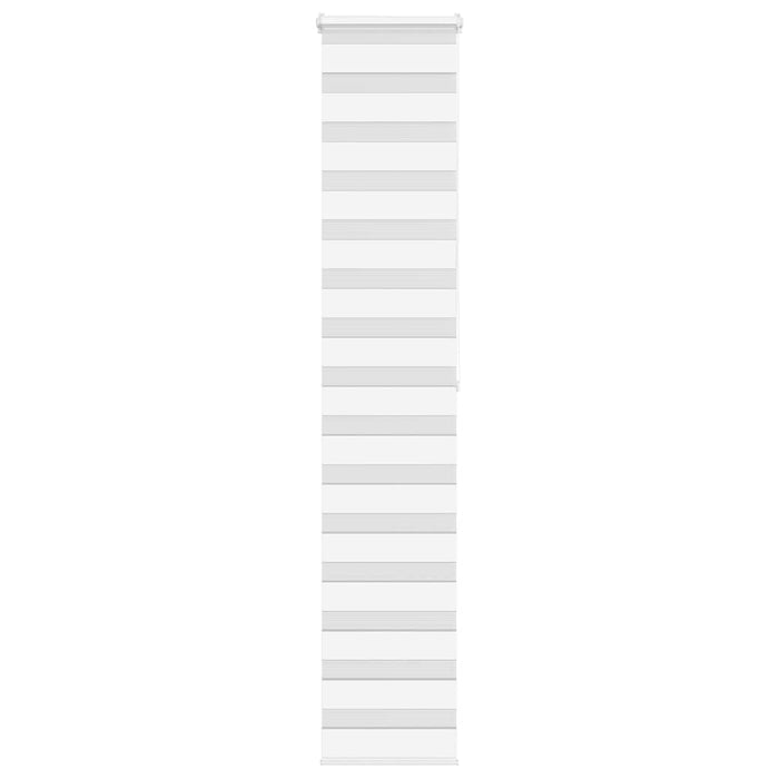 Jaluzea tip zebra alb lățime țesătură 35,9 cm poliester - WALTI WALTI