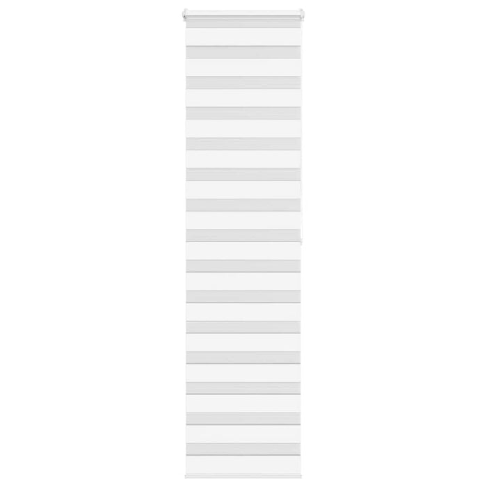 Jaluzea tip zebra alb lățime țesătură 55,9 cm poliester - WALTI WALTI