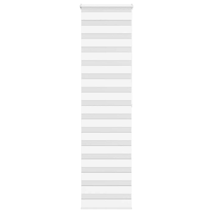 Jaluzea tip zebra alb lățime țesătură 60,9 cm poliester - WALTI WALTI