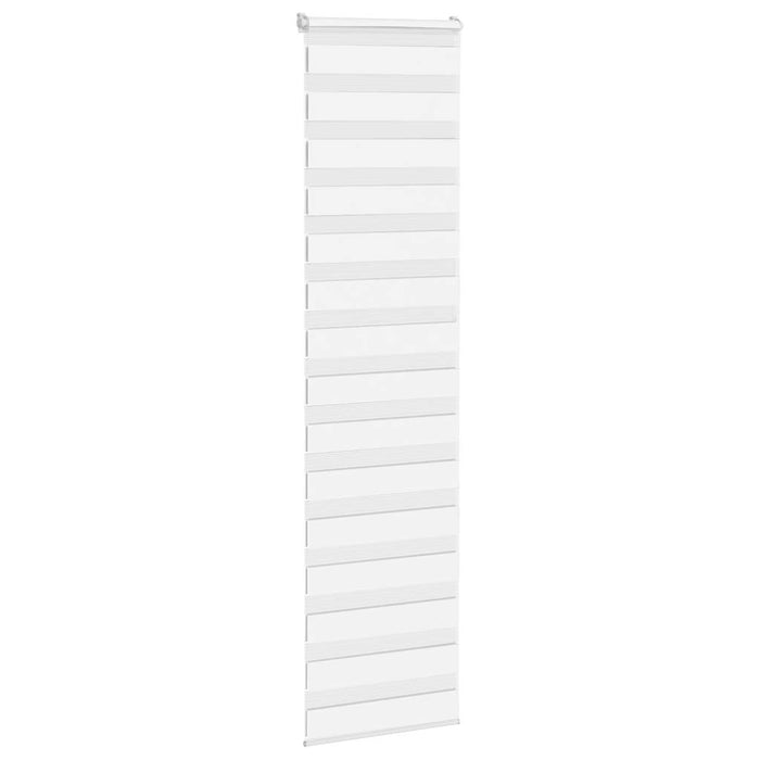 Jaluzea tip zebra alb lățime țesătură 60,9 cm poliester - WALTI WALTI