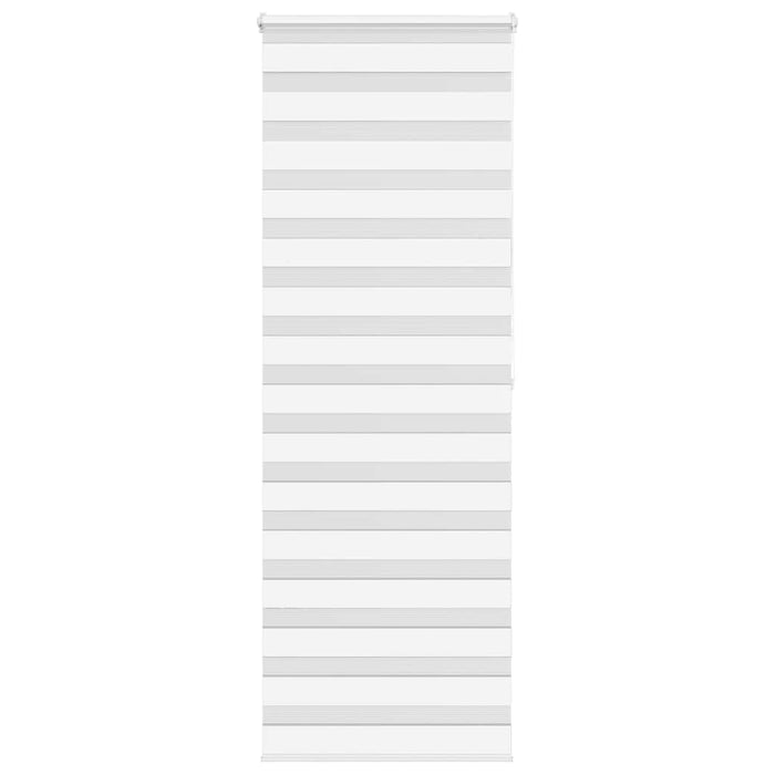 Jaluzea tip zebra alb lățime țesătură 65,9 cm poliester - WALTI WALTI