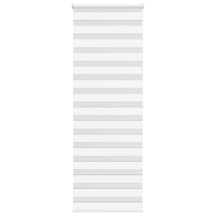 Jaluzea tip zebra alb lățime țesătură 70,9 cm poliester - WALTI WALTI