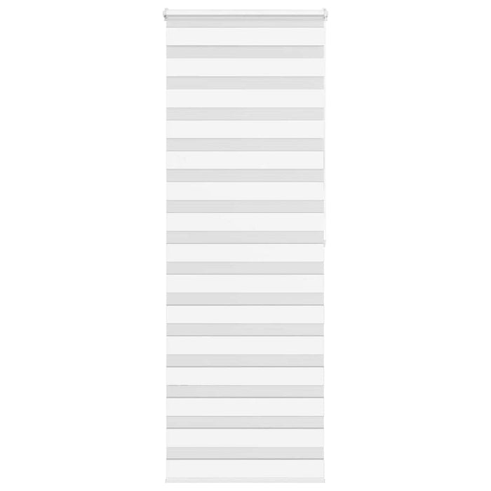 Jaluzea tip zebra alb lățime țesătură 85,9 cm poliester - WALTI WALTI