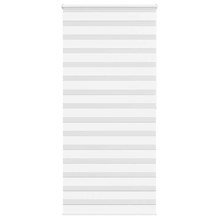 Jaluzea tip zebra alb lățime țesătură 95,9 cm poliester - WALTI WALTI