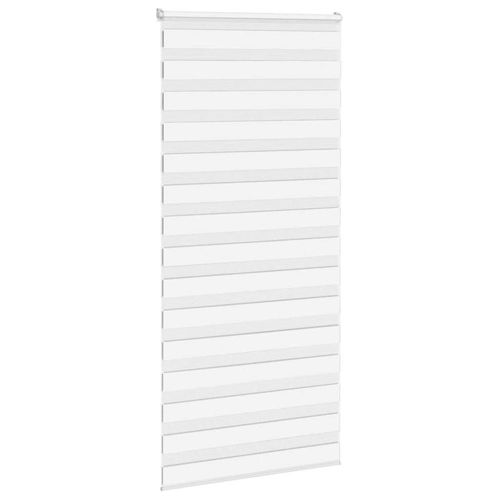 Jaluzea tip zebra alb lățime țesătură 95,9 cm poliester - WALTI WALTI