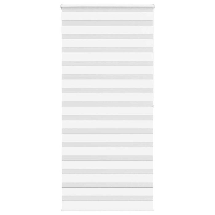 Jaluzea tip zebra alb lățime țesătură 100,9 cm poliester - WALTI WALTI