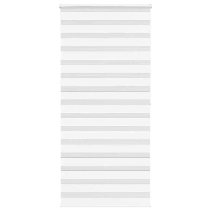 Jaluzea tip zebra alb lățime țesătură 105,9 cm poliester - WALTI WALTI