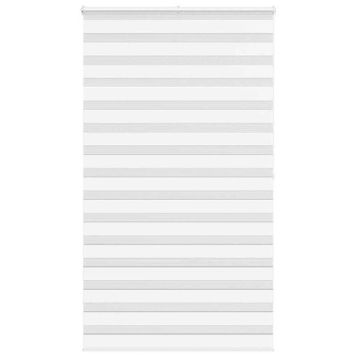 Jaluzea tip zebra alb lățime țesătură 115,9 cm poliester - WALTI WALTI