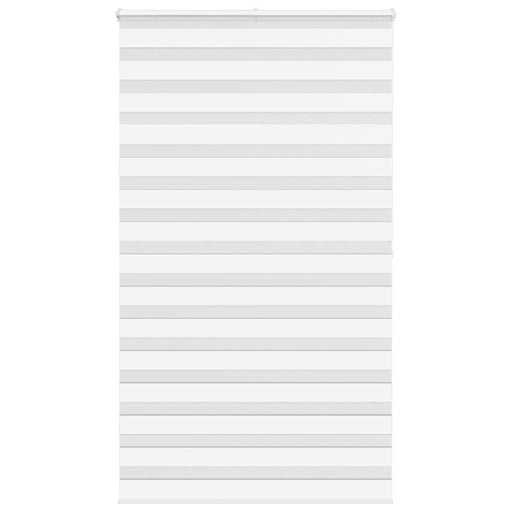 Jaluzea tip zebra alb lățime țesătură 120,9 cm poliester - WALTI WALTI