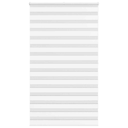 Jaluzea tip zebra alb lățime țesătură 130,9 cm poliester - WALTI WALTI