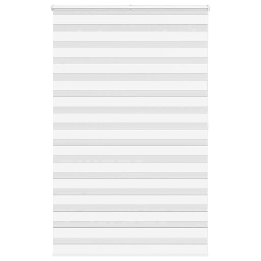 Jaluzea tip zebra alb lățime țesătură 135,9 cm poliester - WALTI WALTI