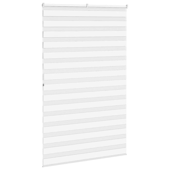 Jaluzea tip zebra alb lățime țesătură 145,9 cm poliester - WALTI WALTI