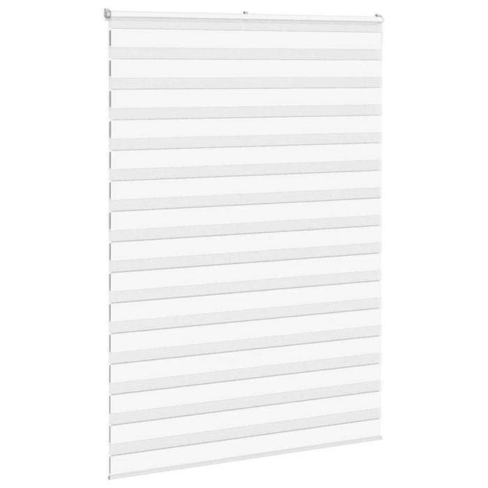 Jaluzea tip zebra alb lățime țesătură 150,9 cm poliester - WALTI WALTI