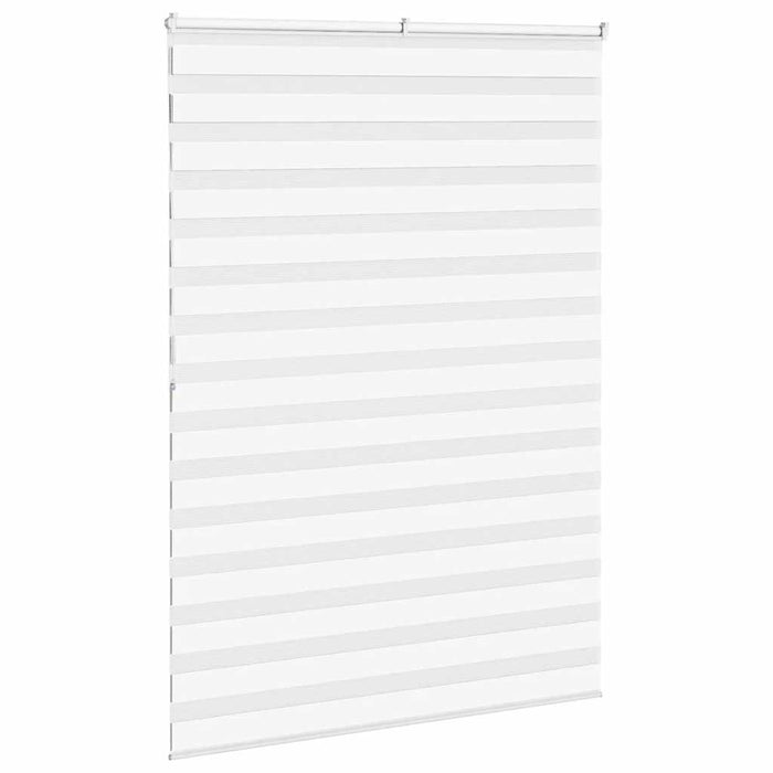 Jaluzea tip zebra alb lățime țesătură 155,9 cm poliester - WALTI WALTI