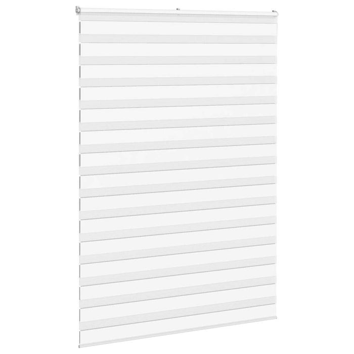 Jaluzea tip zebra alb lățime țesătură 160,9 cm poliester - WALTI WALTI