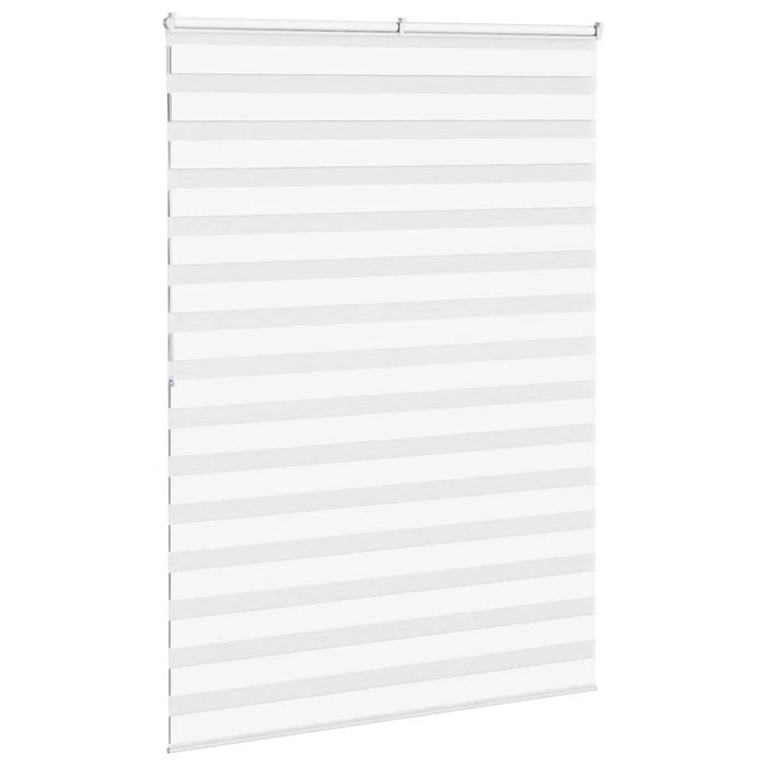 Jaluzea tip zebra alb lățime țesătură 160,9 cm poliester - WALTI WALTI