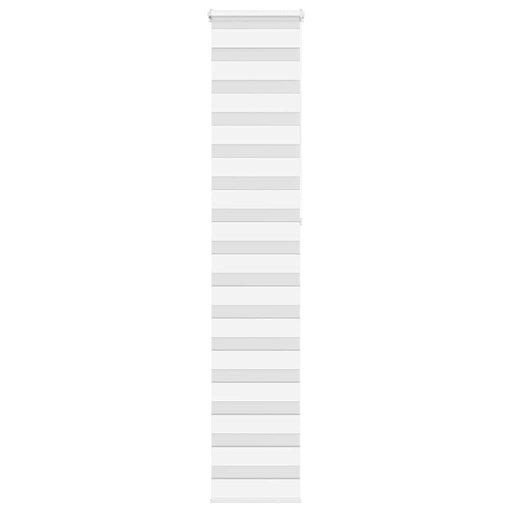 Jaluzea tip zebra alb lățime țesătură 40,9 cm poliester - WALTI WALTI