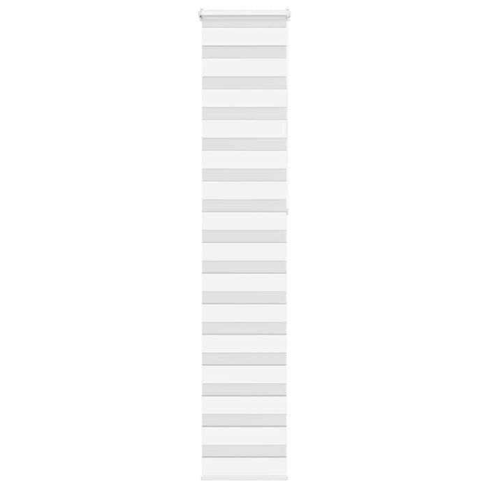 Jaluzea tip zebra alb lățime țesătură 40,9 cm poliester - WALTI WALTI