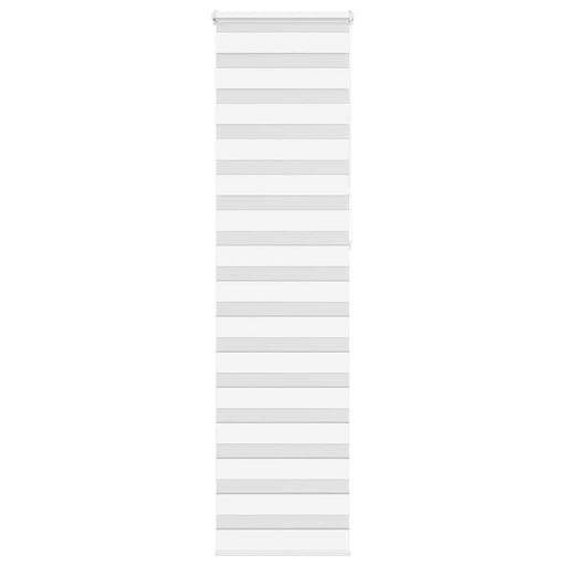 Jaluzea tip zebra alb lățime țesătură 50,9 cm poliester - WALTI WALTI