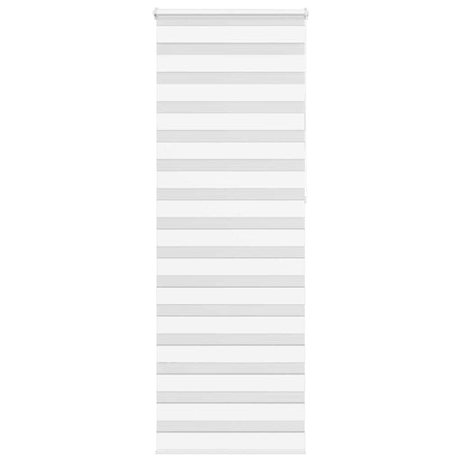 Jaluzea tip zebra alb lățime țesătură 65,9 cm poliester - WALTI WALTI