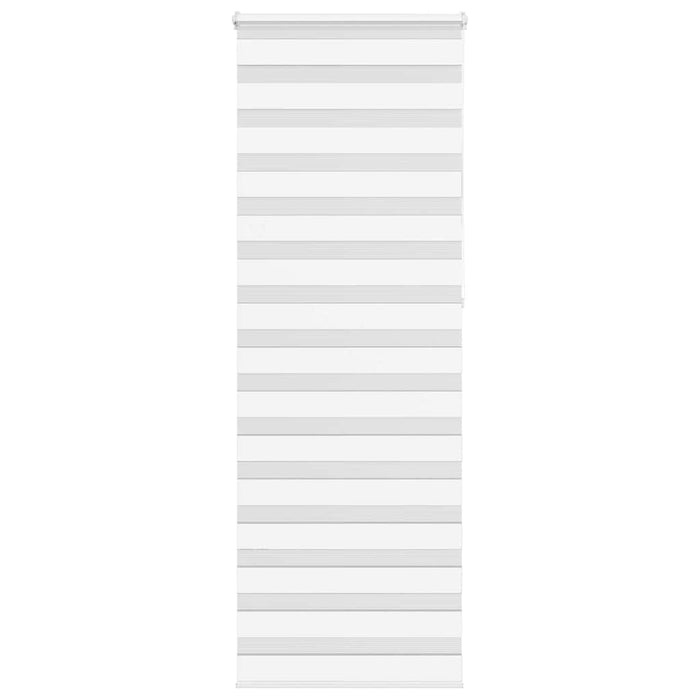 Jaluzea tip zebra alb lățime țesătură 65,9 cm poliester - WALTI WALTI