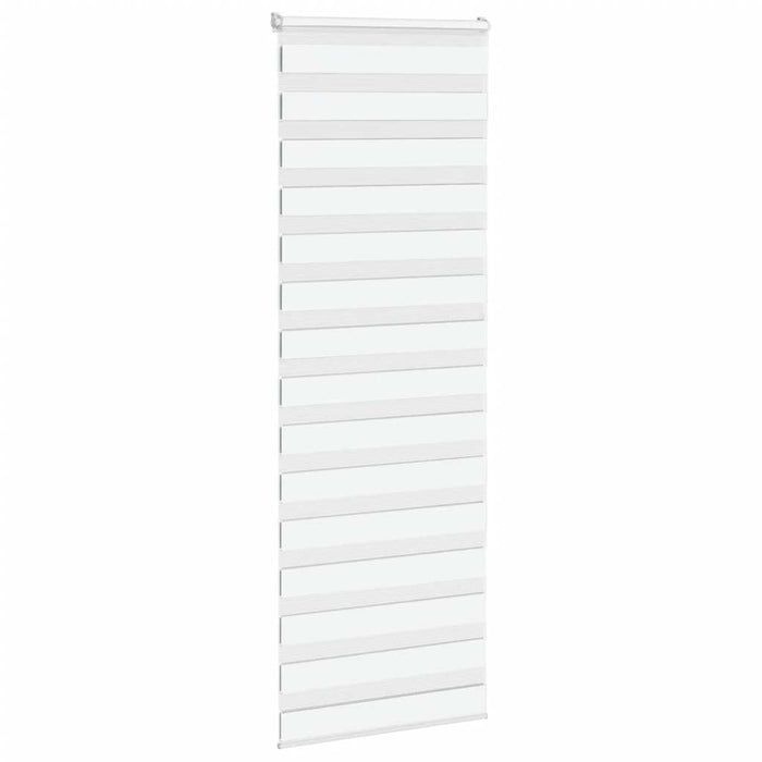 Jaluzea tip zebra alb lățime țesătură 70,9 cm poliester - WALTI WALTI