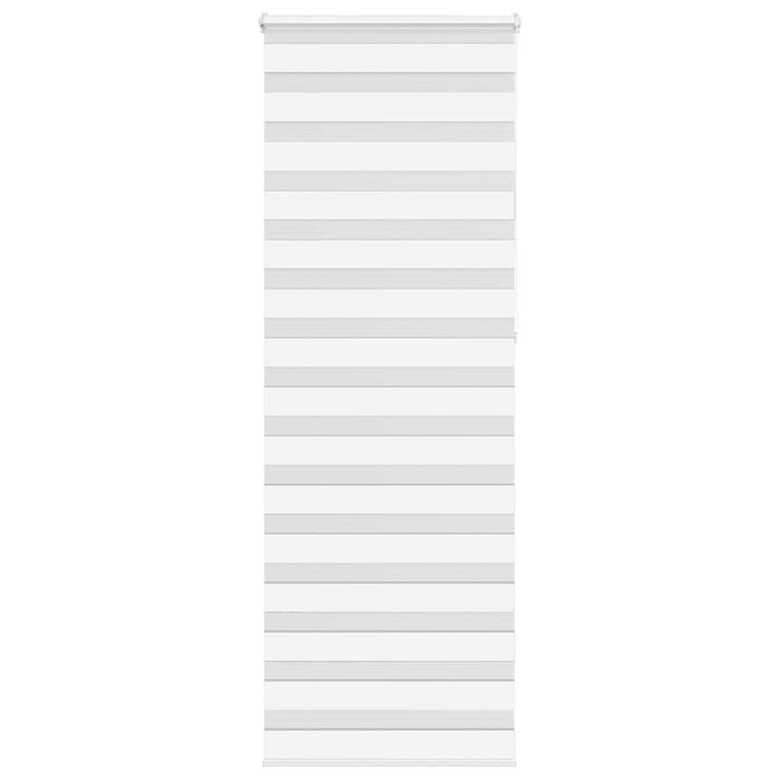Jaluzea tip zebra alb lățime țesătură 80,9 cm poliester - WALTI WALTI