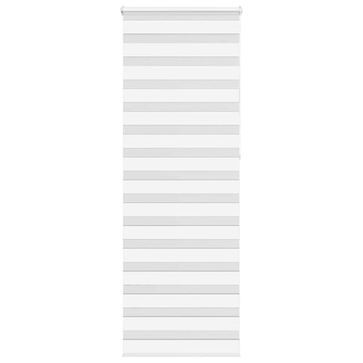 Jaluzea tip zebra alb lățime țesătură 85,9 cm poliester - WALTI WALTI