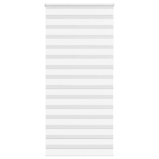 Jaluzea tip zebra alb lățime țesătură 95,9 cm poliester - WALTI WALTI