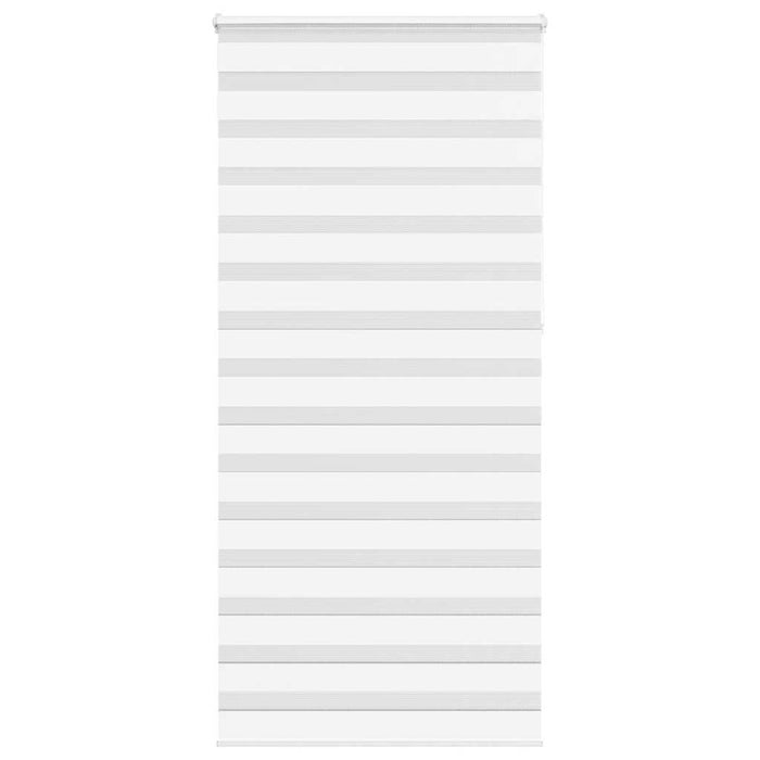 Jaluzea tip zebra alb lățime țesătură 95,9 cm poliester - WALTI WALTI