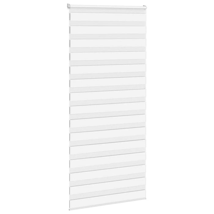 Jaluzea tip zebra alb lățime țesătură 100,9 cm poliester - WALTI WALTI