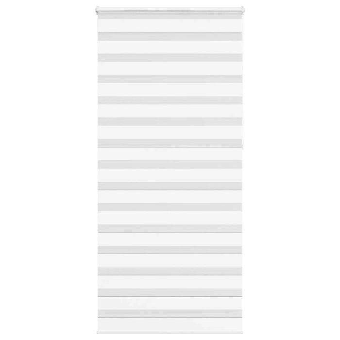 Jaluzea tip zebra alb lățime țesătură 105,9 cm poliester - WALTI WALTI