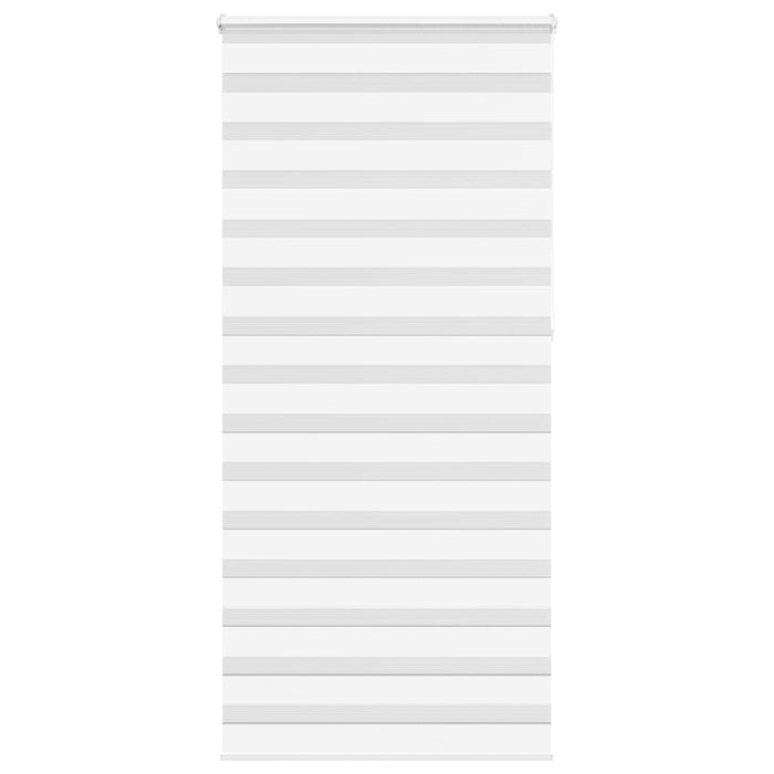 Jaluzea tip zebra alb lățime țesătură 110,9 cm poliester - WALTI WALTI